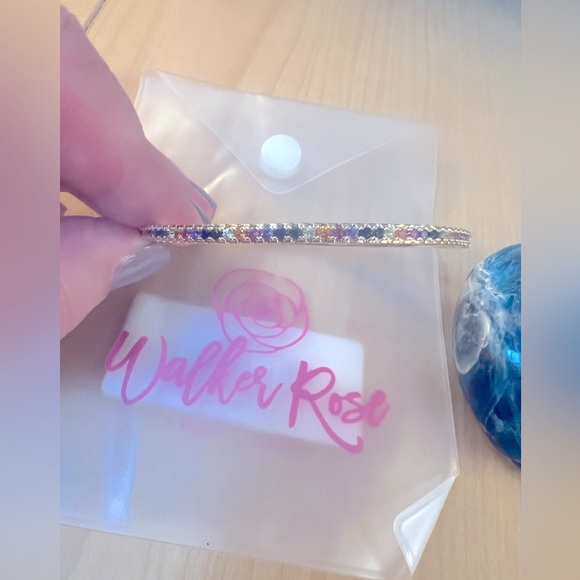 Multi Color Crystal Bangle Bracelet *NEW* - Picture 4 of 7